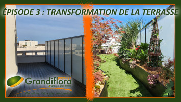 Grandiflora Paysage - Aménagement d'une terrasse à La Baule (Ep. 3)